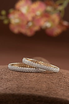 Silver Finish Bangle In Sterling Silver