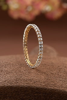 Silver Finish Bangle In Sterling Silver