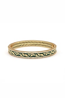 Gold Plated Morning Star Rumeli Dainty Bangle
