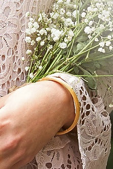 Gold Plated Glided Bangle