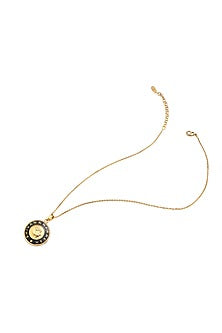 Gold Plated Pendant Necklace Set