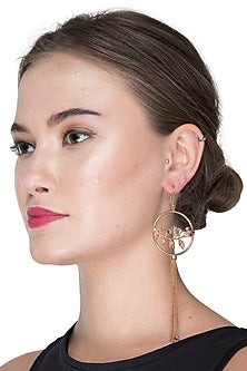 Rose Gold Plated Earrings