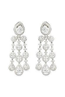Gold Finish Diamond Necklace Set