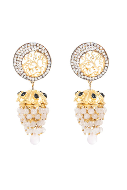 Gold Plated Jhumka Earrings