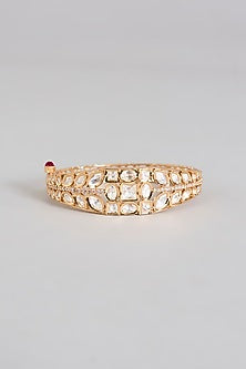 Gold Finish Crystal Bracelet
