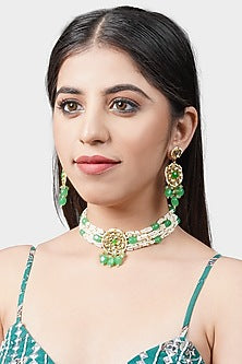 Gold Plated Necklace Set