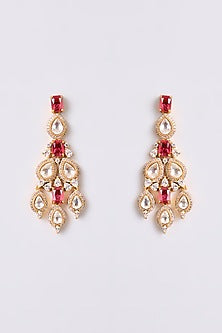 Gold Finish Zircon Necklace Set