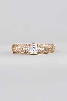 White Finish Zircon Bracelet