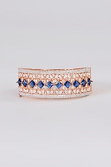 White Finish Zircon Bracelet