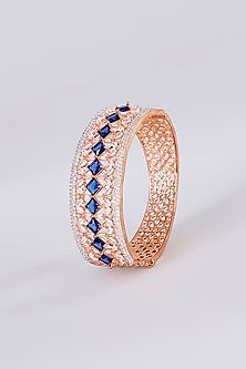 White Finish Zircon Bracelet
