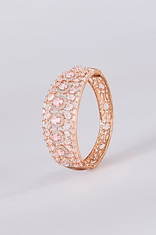 White Finish Zircon Bracelet