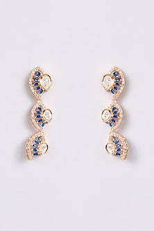 Gold Finish Kundan Polki Necklace Set