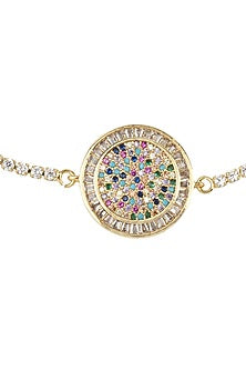 Gold Plated Adjustable Bracelet