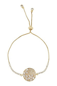 Gold Plated Adjustable Bracelet