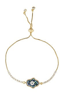Gold Plated Adjustable Clasp Bracelet
