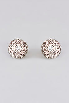 Rose Gold Finish American Diamond Ring
