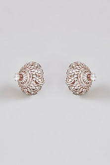 Rose Gold Finish American Diamond Ring