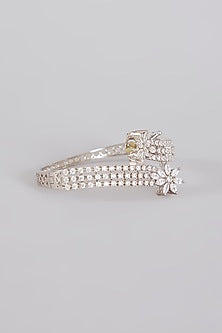 Silver Finish Crystal Bracelet