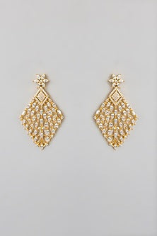 Gold Finish Zircon Necklace Set