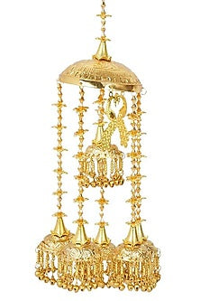 Gold Finish Ghungroo Kaleeras
