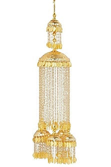 Gold Finish Pearl Kaleeras