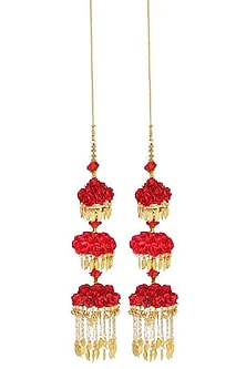 Gold Finish Kaleeras In Alloy