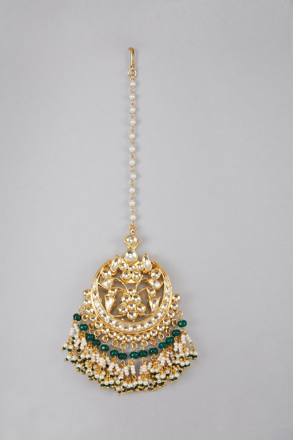 Gold Plated Chaandbaali Earrings