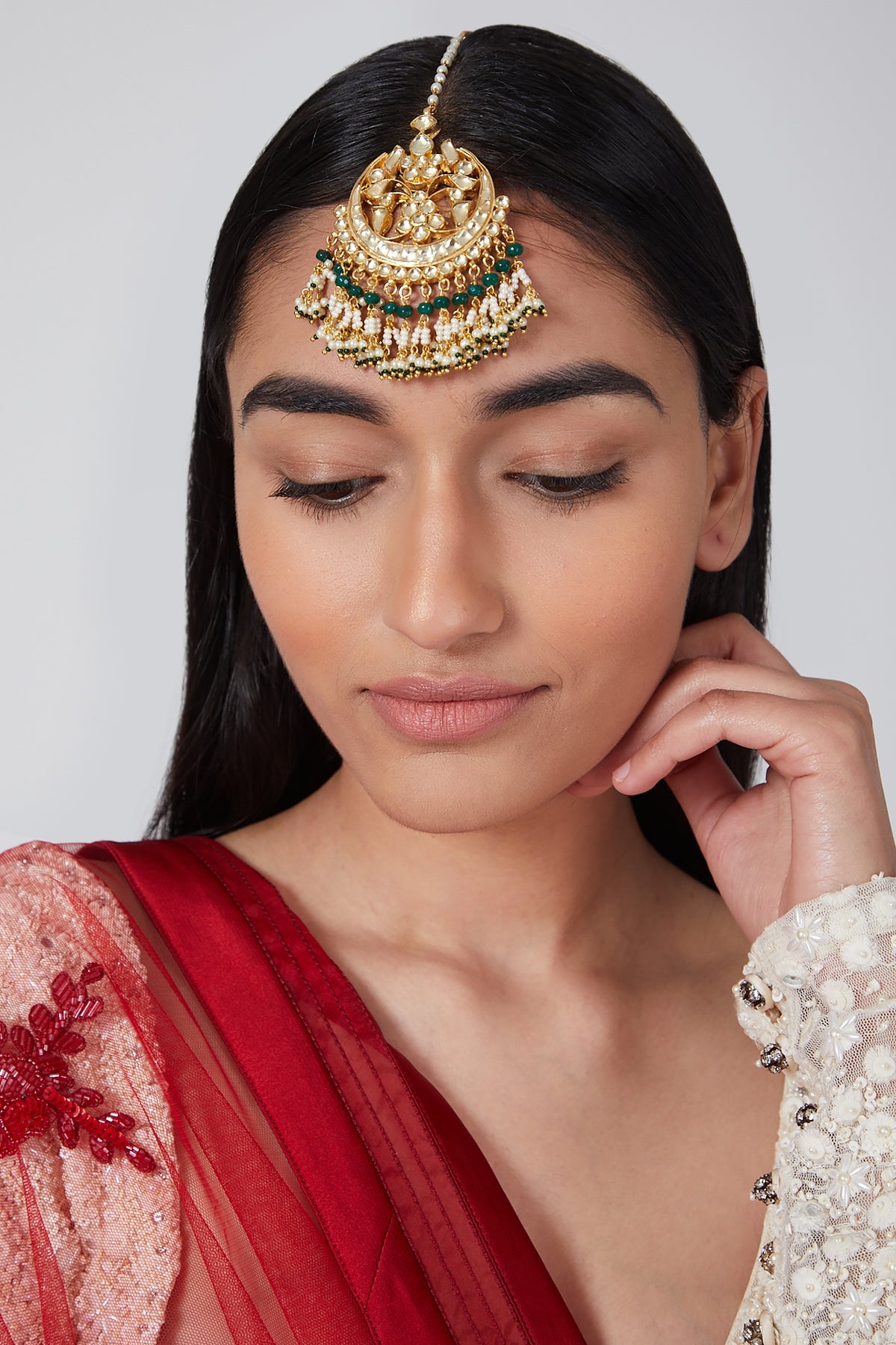 Gold Plated Chaandbaali Earrings