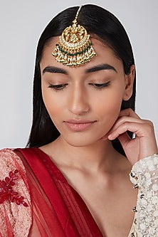 Gold Plated Chaandbaali Earrings