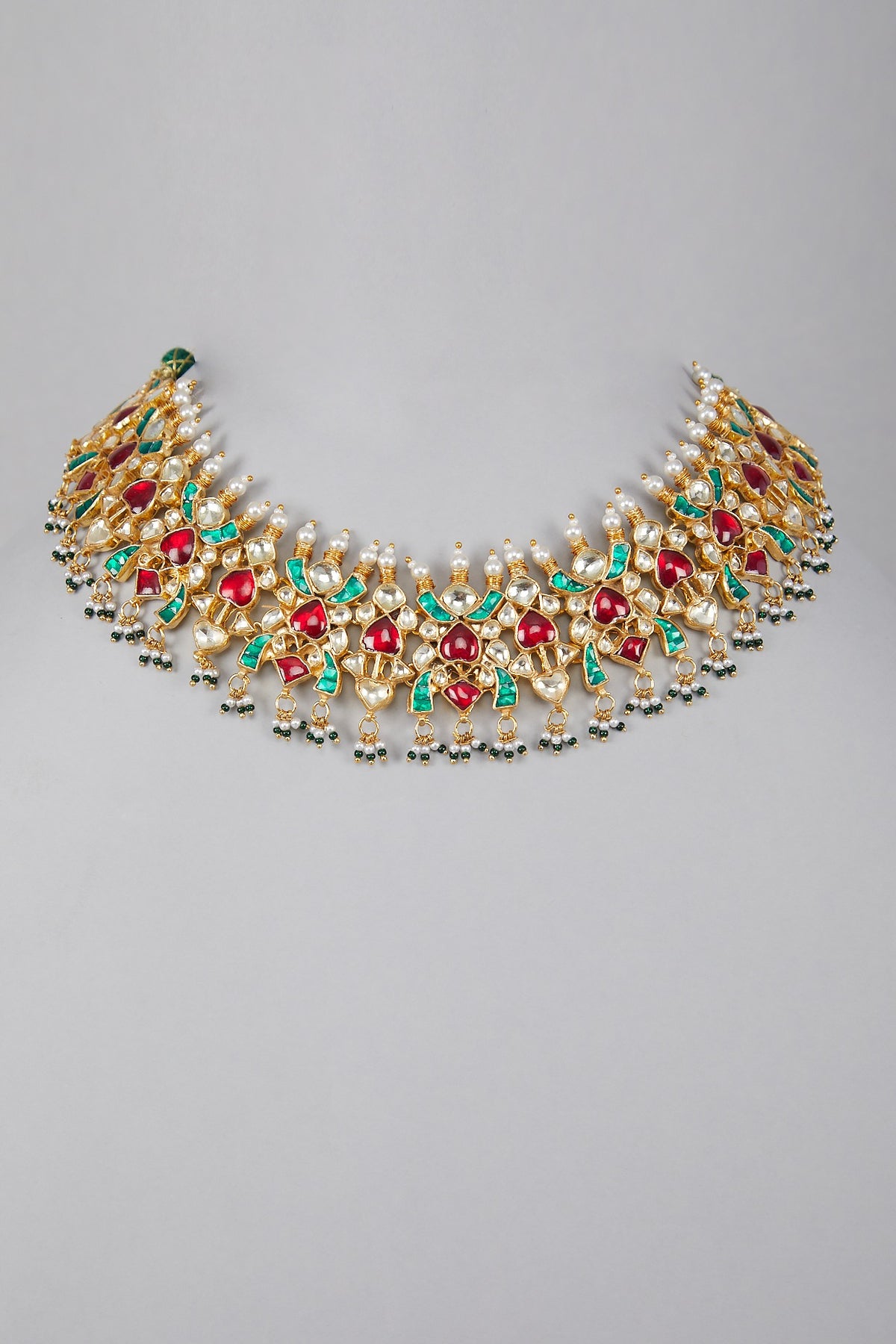 Gold Plated Kundan Necklace