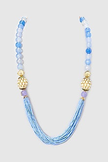 Gold Plated Kundan Polki Necklace