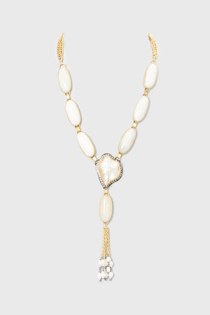 Gold Plated Kundan Polki Necklace