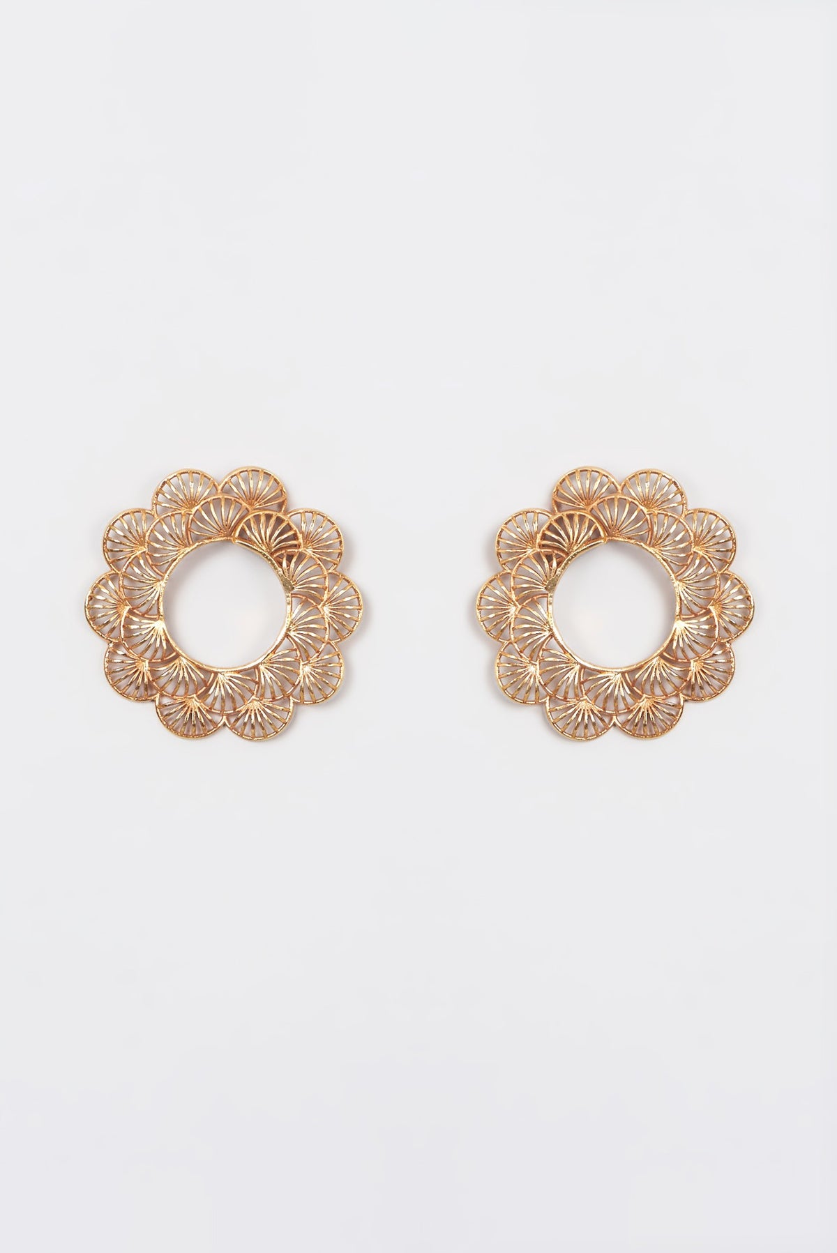 Gold Plated Stud Earrings