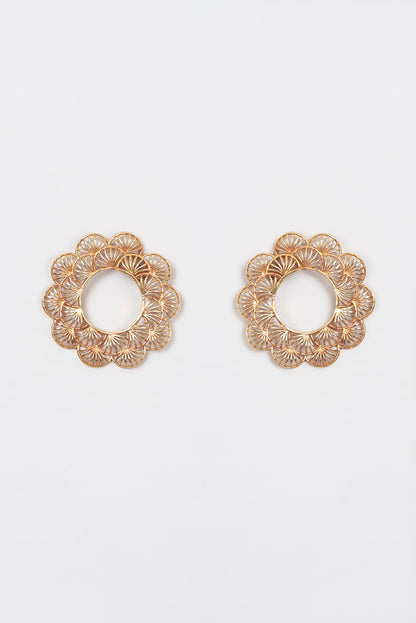 Gold Plated Stud Earrings