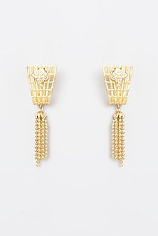 Gold Plated Dangler Earrings