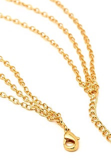 Gold Plated Handcrafted Layered Necklace
