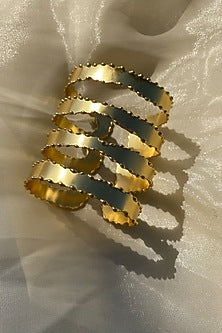 Gold Finish Brass Bracelet
