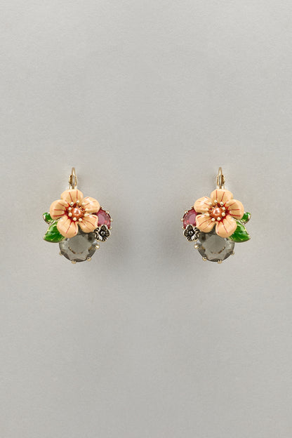 Gold Finish Stud Earrings