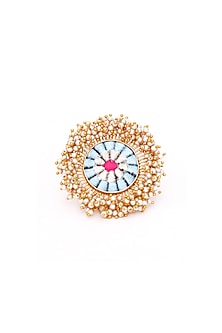 Gold Finish Hangings Ring