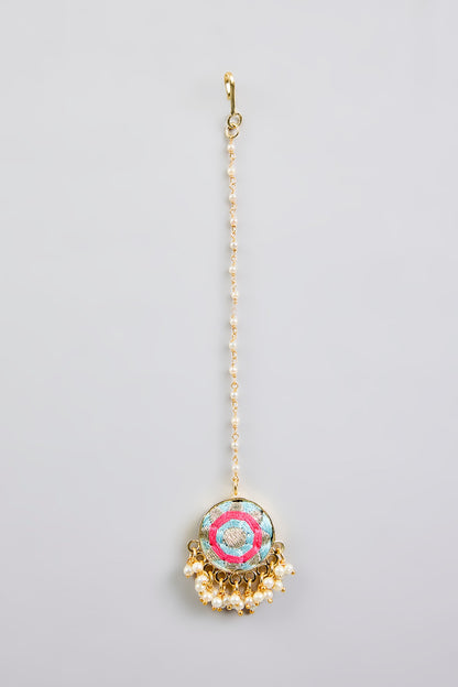 Multi-Colored Mixed Metal Necklace Set