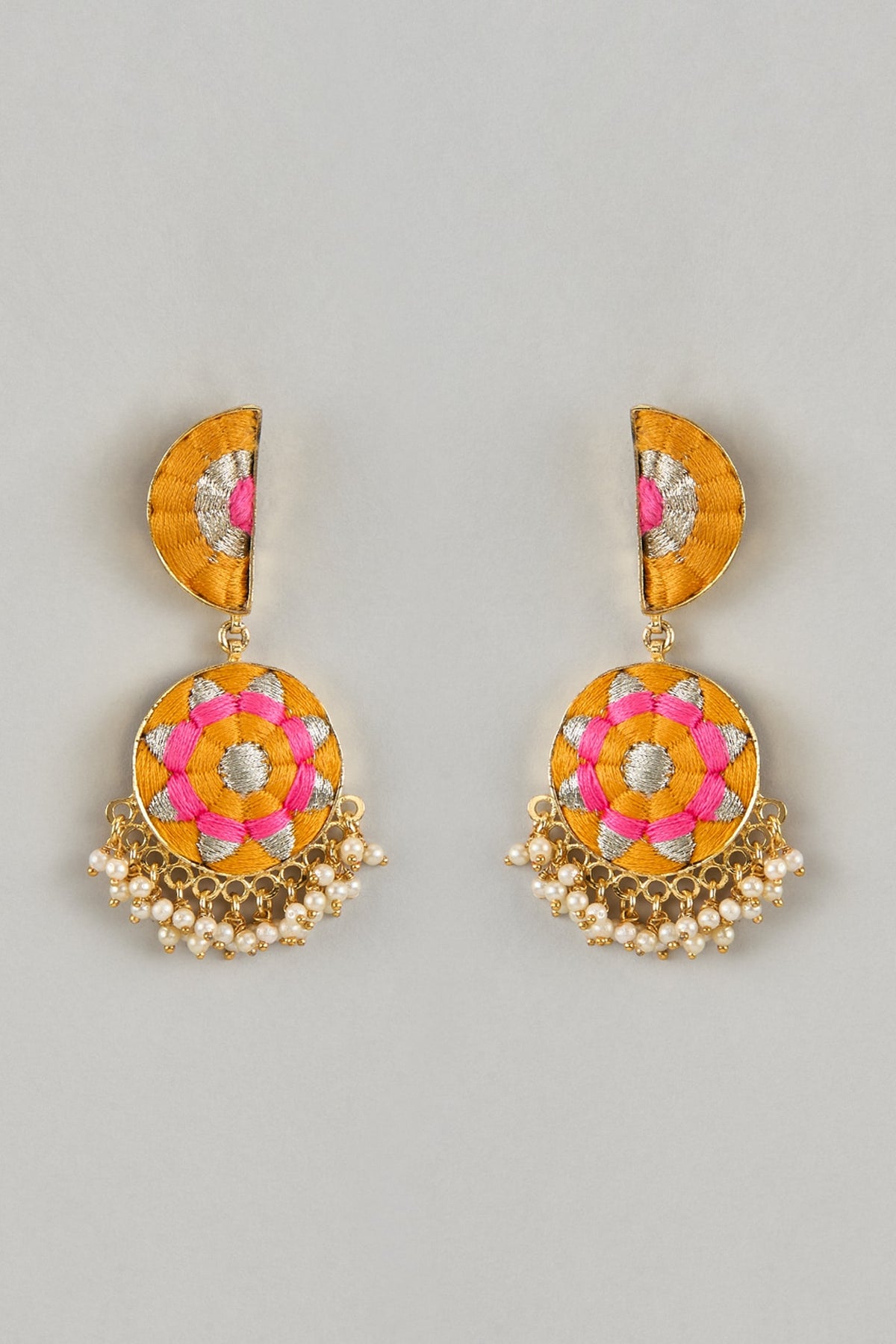 Gold Plated Dangler Earrings