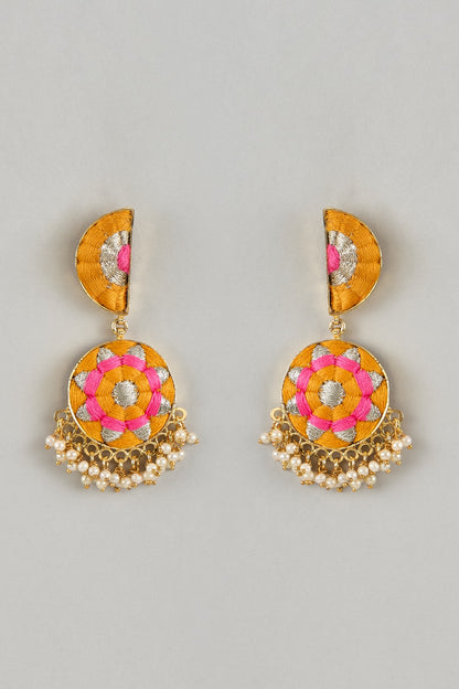 Gold Plated Dangler Earrings
