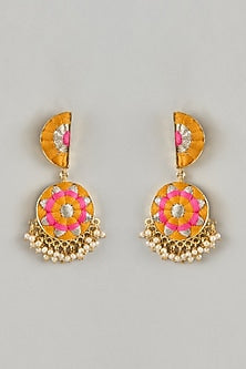 Gold Plated Dangler Earrings