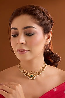 Gold Finish Necklace
