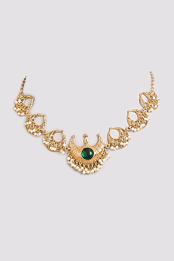 Gold Finish Necklace