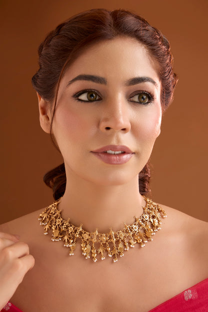 Gold Finish Necklace