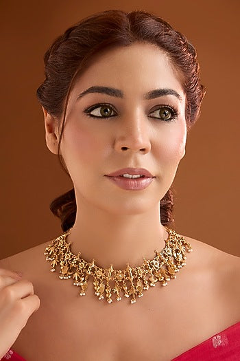 Gold Finish Necklace