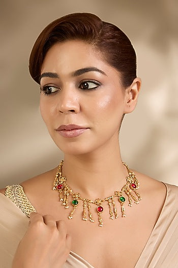 Gold Finish Necklace