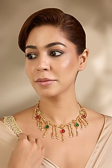 Gold Finish Necklace