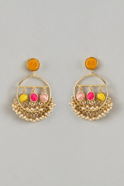 Gold Plated Dangler Earrings